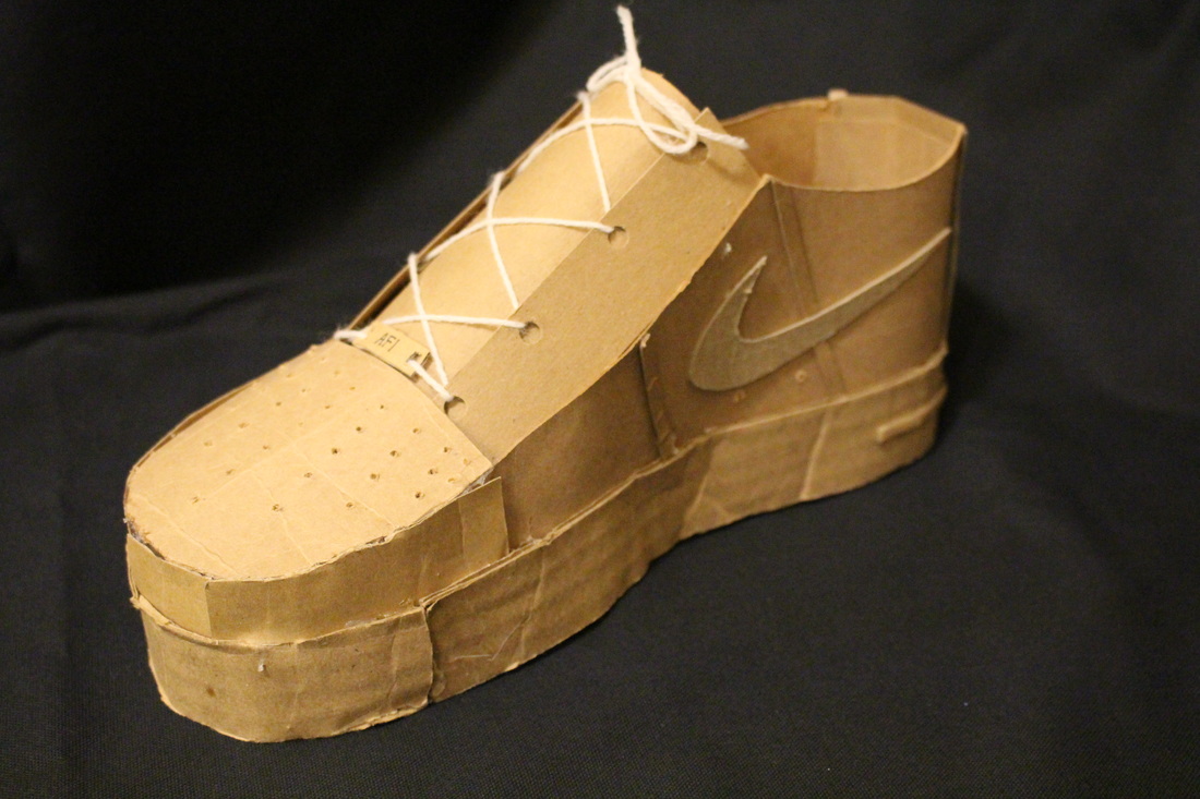 Cardboard Shoe Template